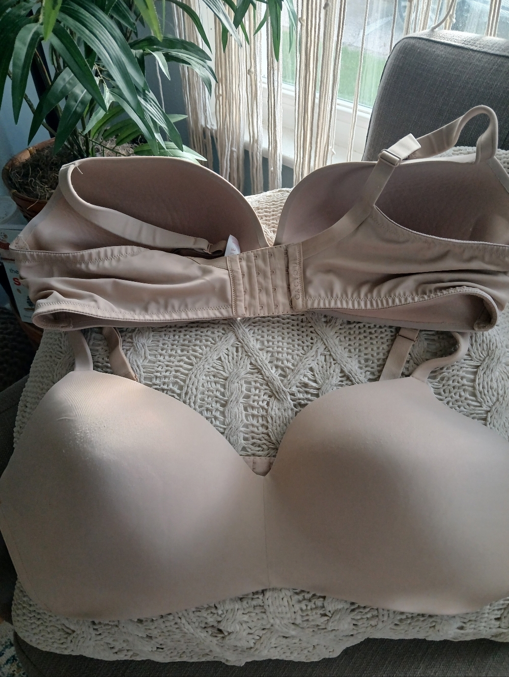 Two 44dd cacique lightly lined tee shirt bra no wire Wirefree Bra 44e
